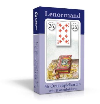 portada Lenormand Orakelkarten mit Kartenabbildungen (in German)