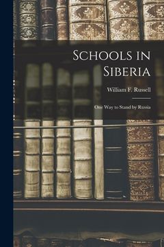 portada Schools in Siberia: One Way to Stand by Russia (in English)