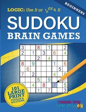 portada Beginners Sudoku Brain Games (en Inglés)