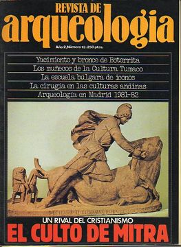 portada revista de arqueología. año 2. nº 13.