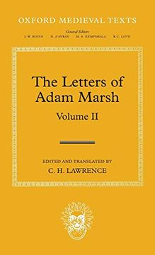 portada The Letters of Adam Marsh: Volume ii (Oxford Medieval Texts) (en Inglés)