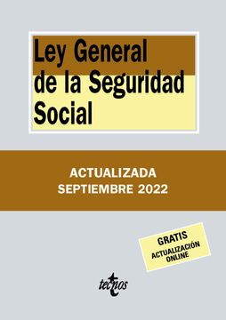 portada Ley General de la Seguridad Social