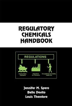 portada regulatory chemicals handbook (en Inglés)