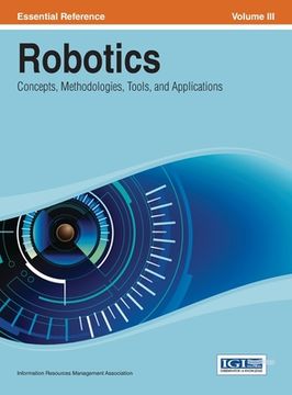 portada Robotics: Concepts, Methodologies, Tools, and Applications Vol 3 (in English)