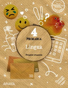 portada Lingua 4º Educacion Primaria Galicia (in Galician)