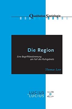 portada Die Region (Qualitative Soziologie) (en Alemán)