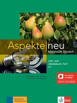 portada Aspekte neu C1. 1, Libro del Alumno y de Ejercicios, Parte 1 Edicion Hibrida Allango (in German)