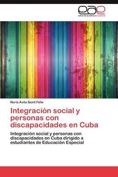 portada integraci n social y personas con discapacidades en cuba (in Spanish)