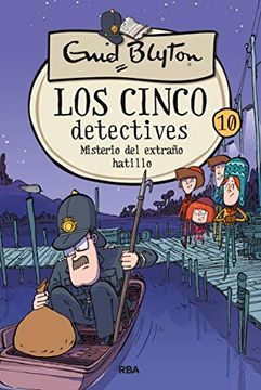 portada Los Cinco Detectives 10: Misterio del Extraño Hatillo (Inolvidables)