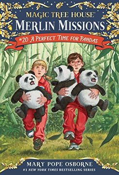 portada Magic Tree House #48 a Perfect Time for Pandas (Magic Tree House: A Merlin Mission) (in English)