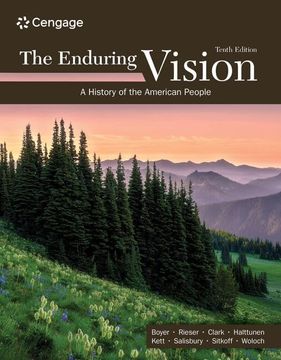 portada The Enduring Vision: A History of the American People (Mindtap Course List) (en Inglés)