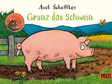 portada Grunz das Schwein: Vierfarbiges Pappbilderbuch (en Alemán)