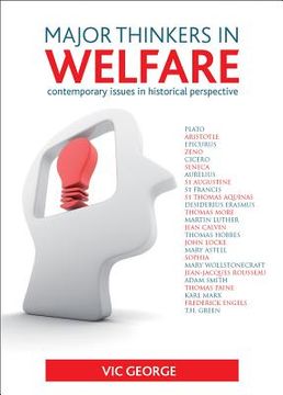 portada major thinkers in welfare: contemporary issues in historical perspective (en Inglés)