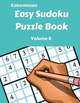 portada Easy Sudoku Puzzle Book Volume 8 (en Inglés)