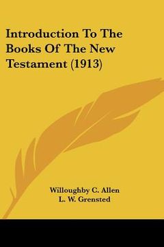 portada introduction to the books of the new testament (1913)