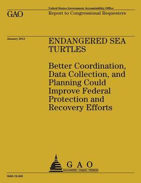 portada Endagered Sea Turtles: Better Coordination, Data Collection, and Planning Could Improve Federal Protection and Recovering Efforts (en Inglés)