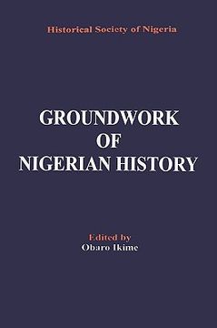 portada groundwork of nigerian history (en Inglés)