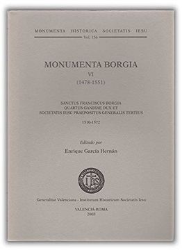 portada Monumenta Borgiana vi