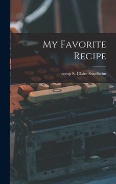 portada My Favorite Recipe (in English)