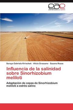 portada influencia de la salinidad sobre sinorhizobium meliloti (en Inglés)