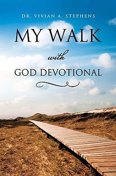 portada my walk with god devotional (en Inglés)