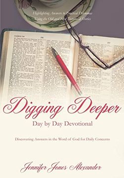 portada Digging Deeper day by day Devotional (en Inglés)