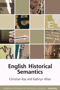 portada English Historical Semantics Edinburgh Textbooks on the English Language Advanced (en Inglés)