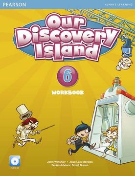 portada Our Discovery Island American Edition Workbook With Audio cd 6 Pack (en Inglés)