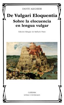portada De Vulgari Eloquentia (in Spanish)