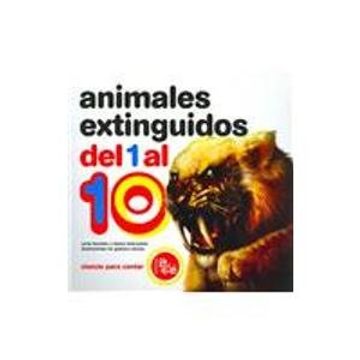 portada Animales Extinguidos del 1 al 10
