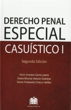 portada Derecho Penal Especial Casuistico i (in Spanish)