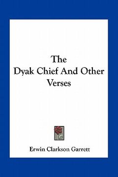 portada the dyak chief and other verses