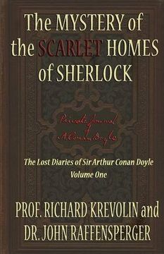 portada The Mystery of the Scarlet Homes of Sherlock