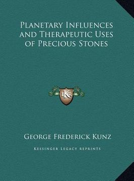 portada planetary influences and therapeutic uses of precious stones (en Inglés)