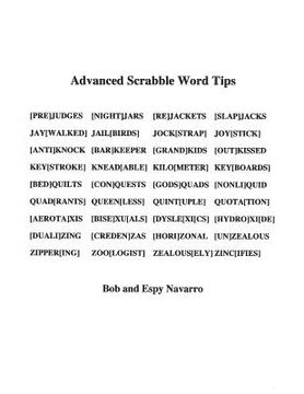 portada Adanced Scrabble Word Tips (en Inglés)