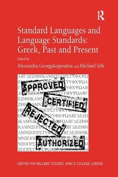 portada Standard Languages and Language Standards - Greek, Past and Present (en Inglés)