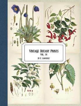 portada Vintage Botany Prints: Vol. 14 (in English)