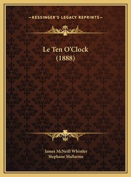 portada Le Ten O'Clock (1888) (in French)