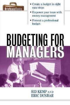 portada Budgeting for Managers