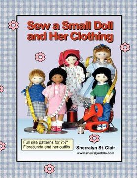 portada sew a small doll and her clothing