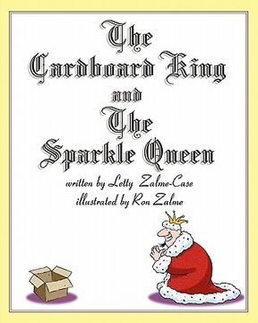 portada the cardboard king and the sparkle queen (en Inglés)