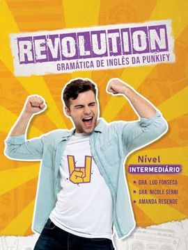 portada Gramática de Inglês Revolution (Nível Intermediário): Nívei (Portuguese Edition) (in Portuguese)