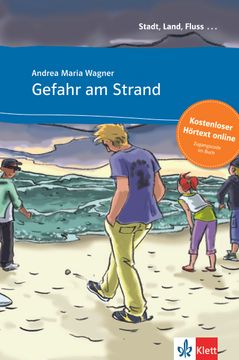 portada Gefahr am Strand - Libro + Audio Descargable (Stadt, Land, Fluss ) (Nivel a1) (in German)