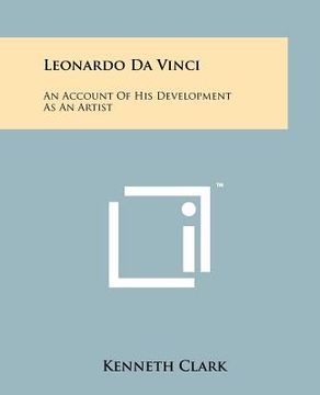 portada leonardo da vinci: an account of his development as an artist (in English)