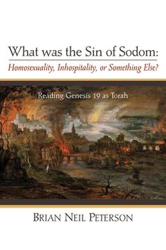 portada What was the Sin of Sodom: Homosexuality, Inhospitality, or Something Else? (en Inglés)