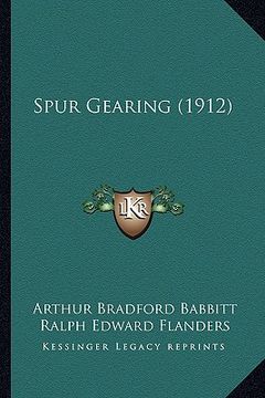 portada spur gearing (1912) (en Inglés)