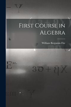 portada First Course in Algebra