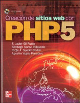 portada Creación de Sitios web con php 5
