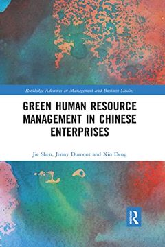 portada Green Human Resource Management in Chinese Enterprises (Routledge Advances in Management and Business Studies) (en Inglés)