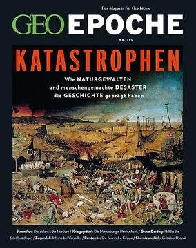 portada Geo Epoche / geo Epoche 115/2022 - Katastrophen: Das Magazin für Geschichte (en Alemán)